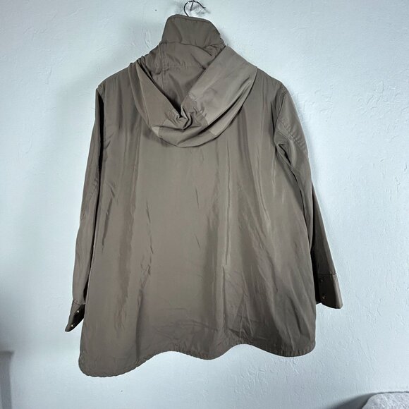 AER Adam Et Ropé Womens Hooded Parka Jacket Free Size Quilted Detachable Liner - Picture 2 of 13